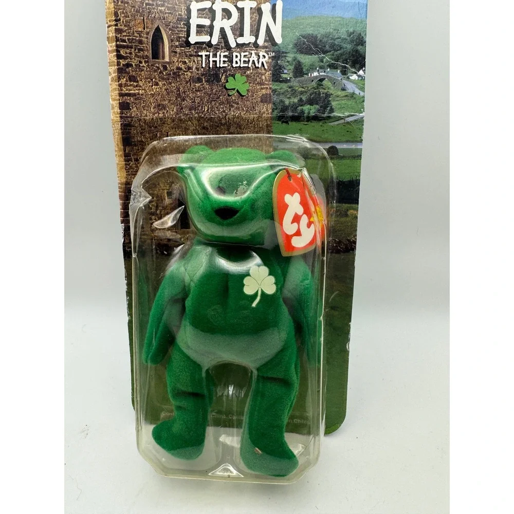 Ty Beanie Babies Erin The Bear‎ Ronald McDonald House Charities with two errors